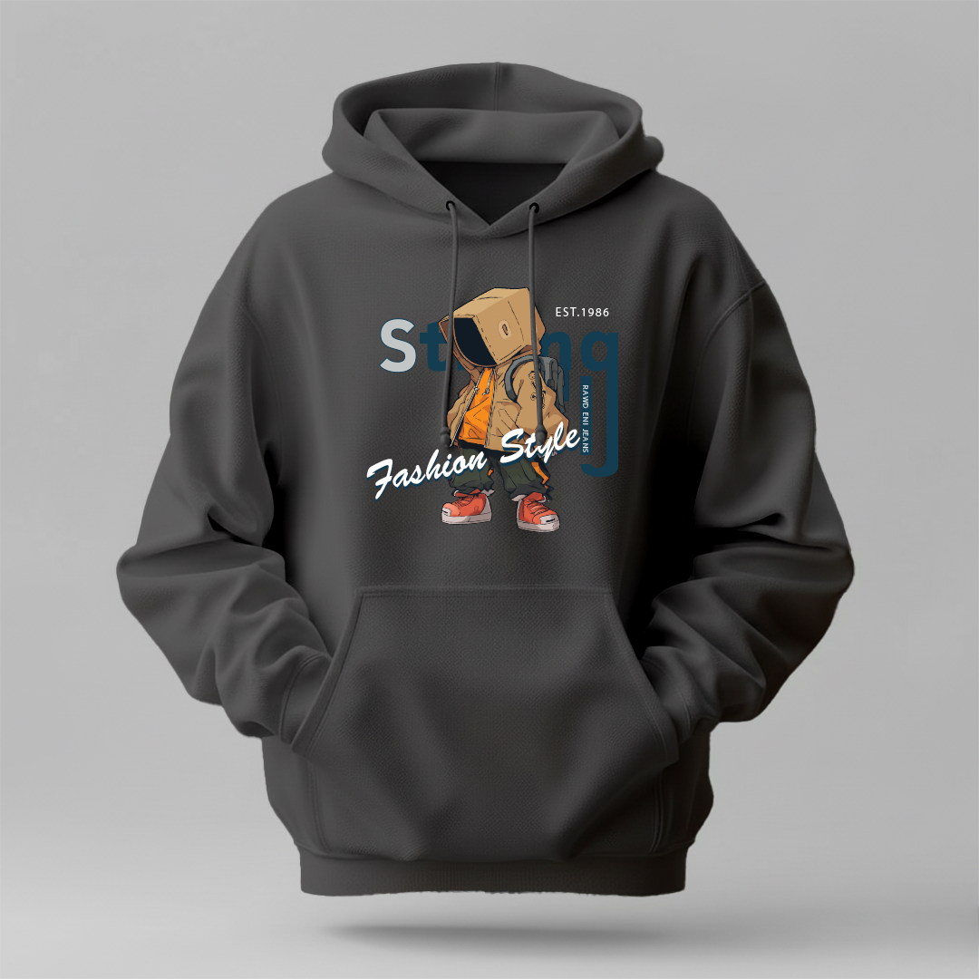 Luxury Winter Regular Fit Hoodie for Modern Youth Style
