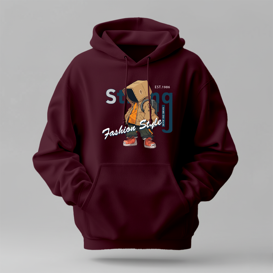Luxury Winter Regular Fit Hoodie for Modern Youth Style