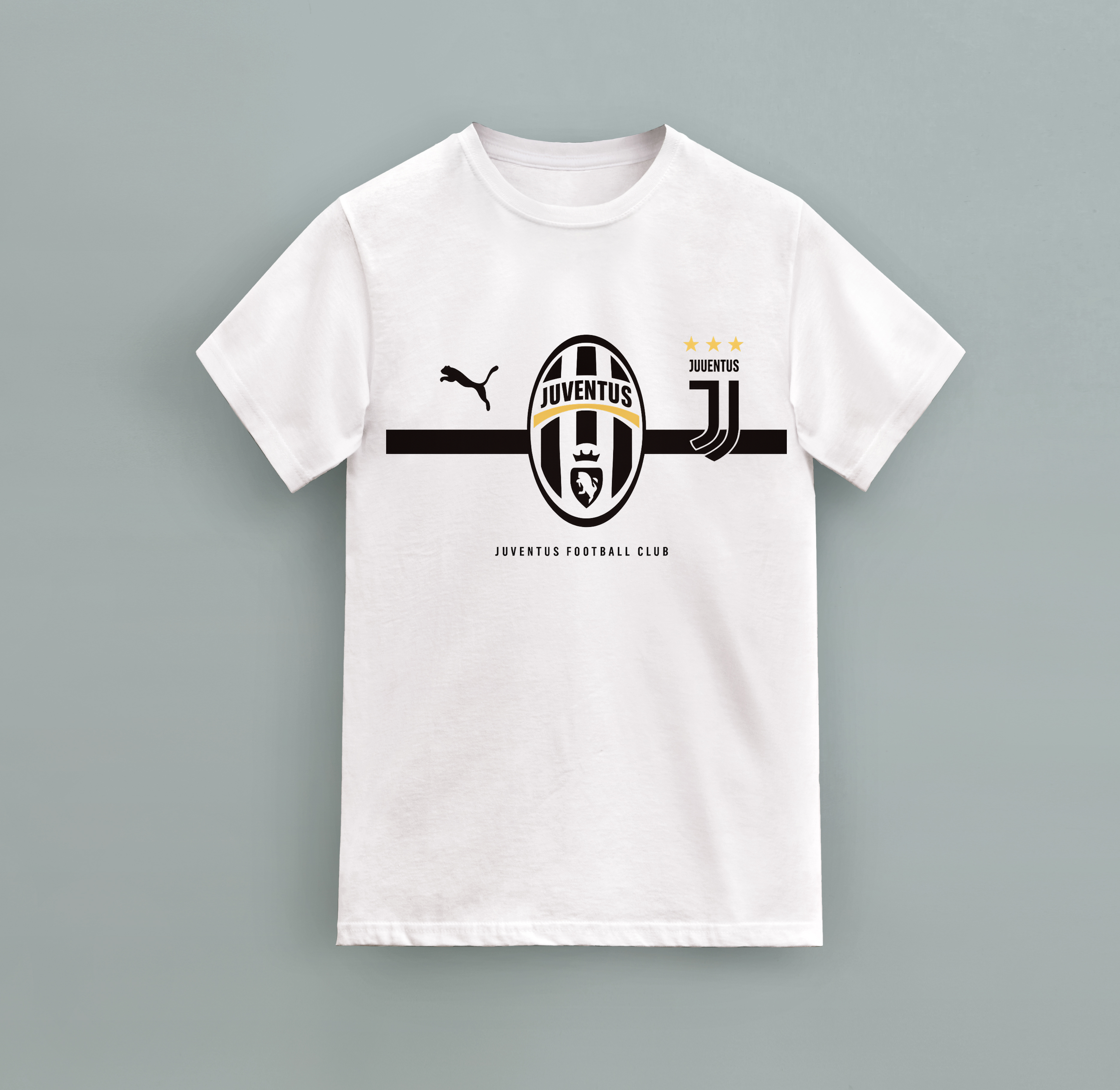 Juventus Mens Fitted T-Shirt ‏