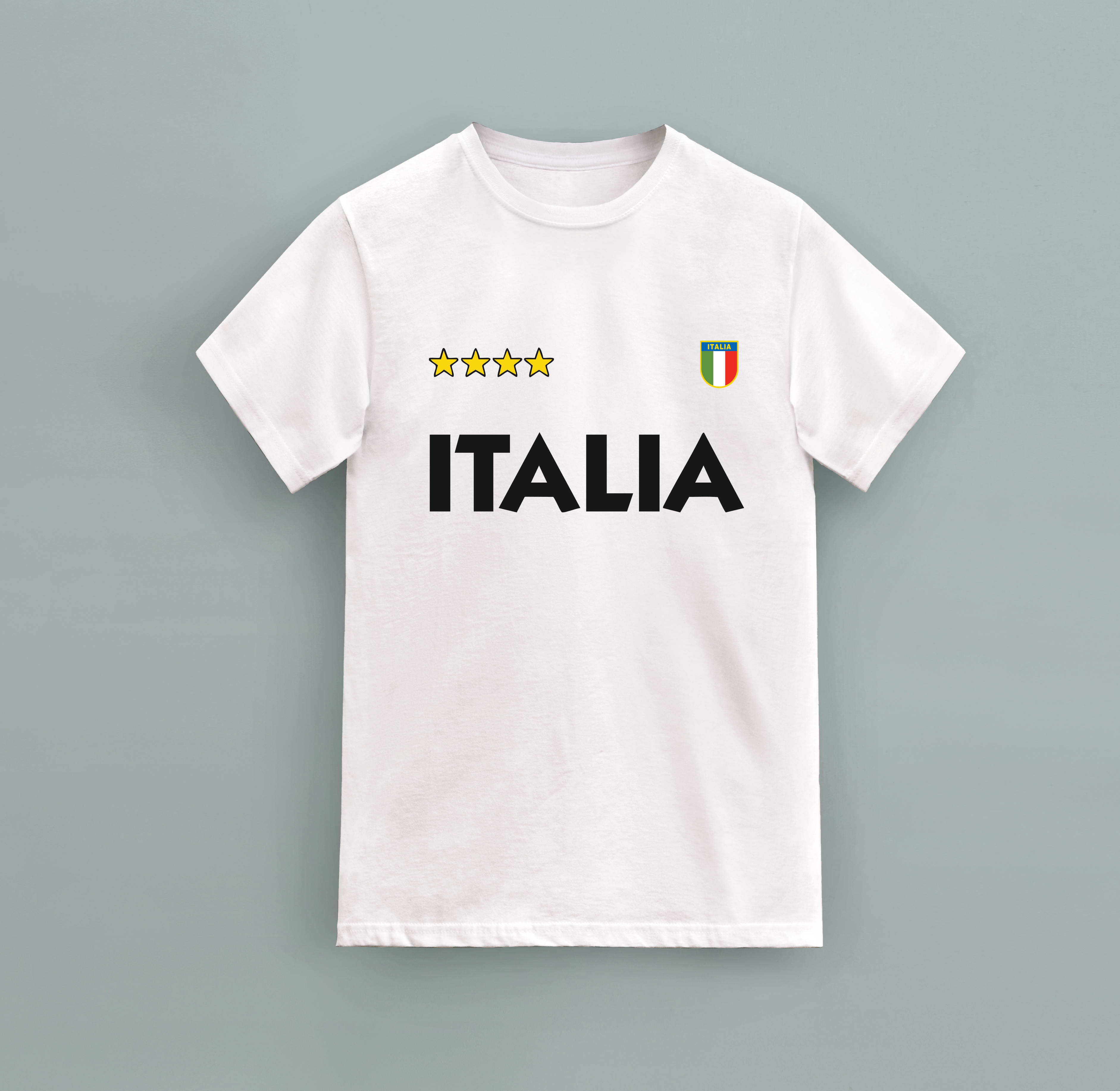 T-shirt scudetto italia