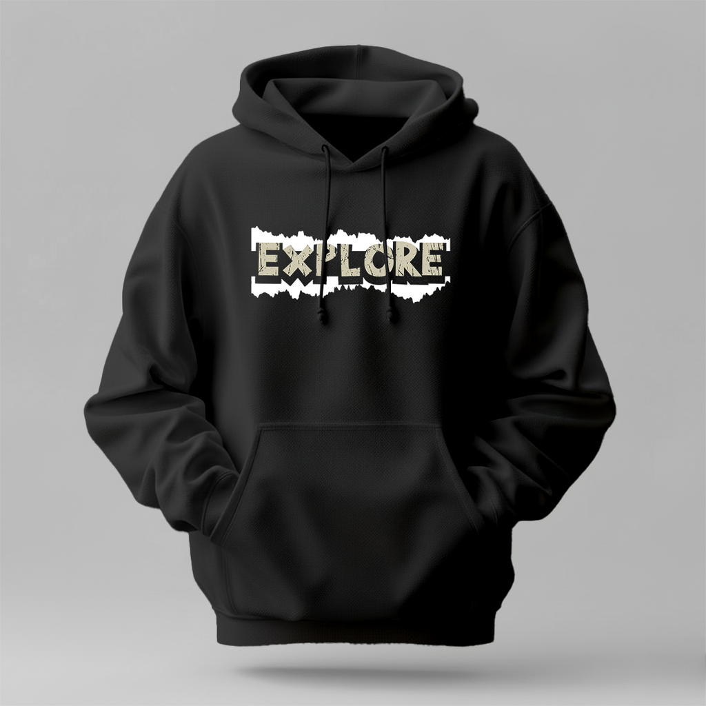 EXPLORE - Winter Regular Fit Hoodie