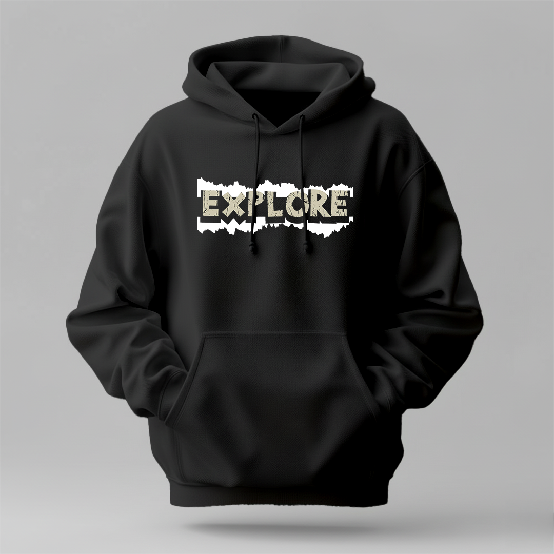 EXPLORE - Winter Regular Fit Hoodie