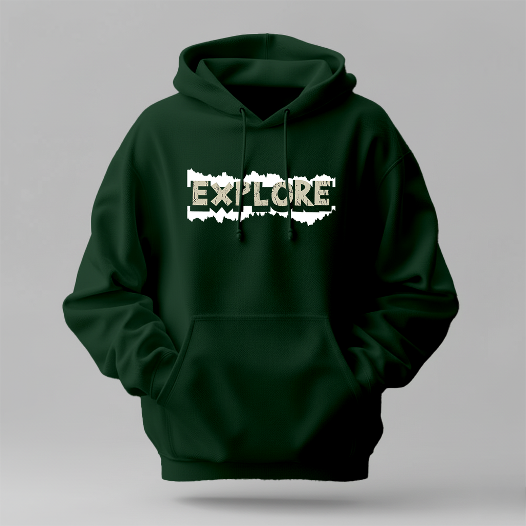 EXPLORE - Winter Regular Fit Hoodie