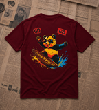 Panda Wave (oversize) T-shirt – 100% Cotton