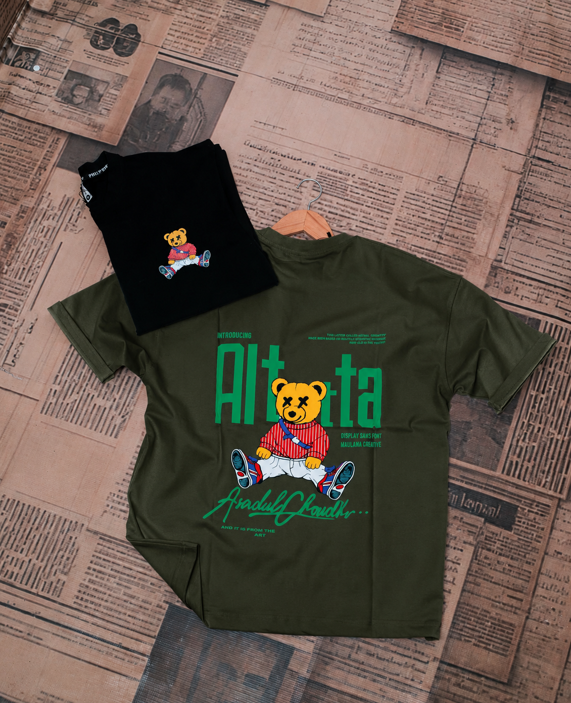 Panda Alta (oversize) T-shirt – 100% Cotton