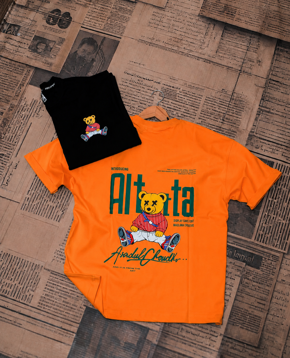 Panda Alta (oversize) T-shirt – 100% Cotton