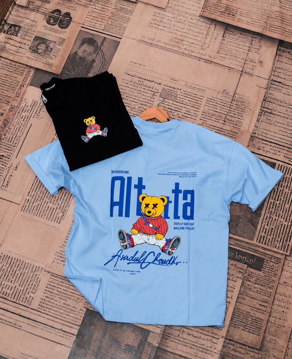 Panda Alta (oversize) T-shirt – 100% Cotton