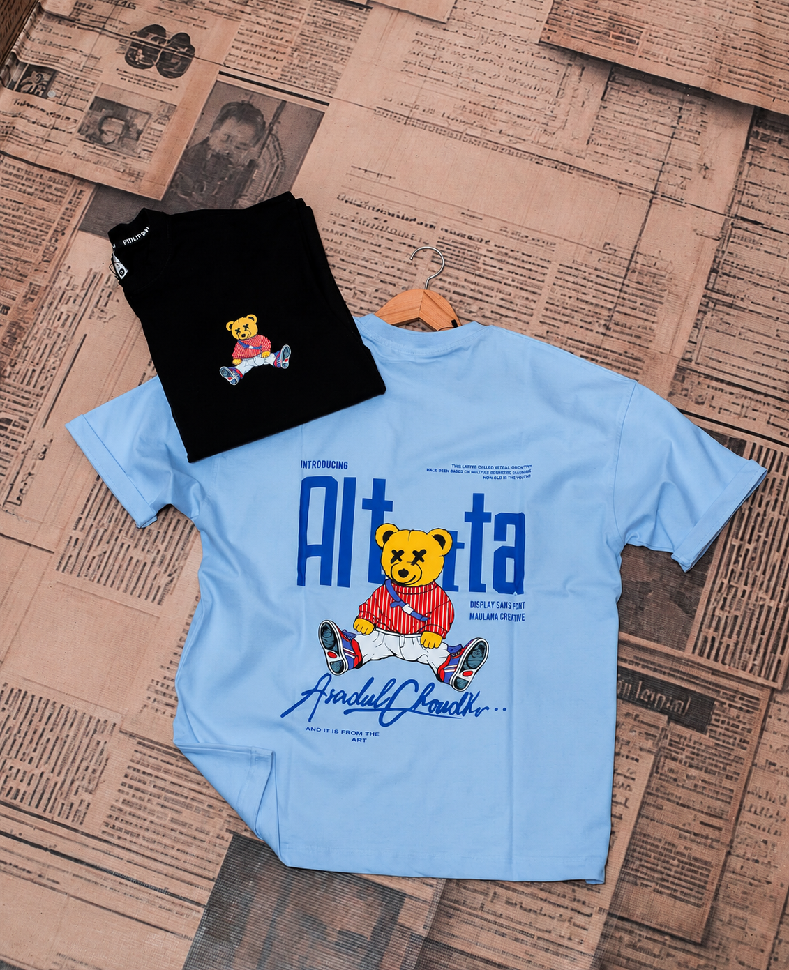 Panda Alta (oversize) T-shirt – 100% Cotton