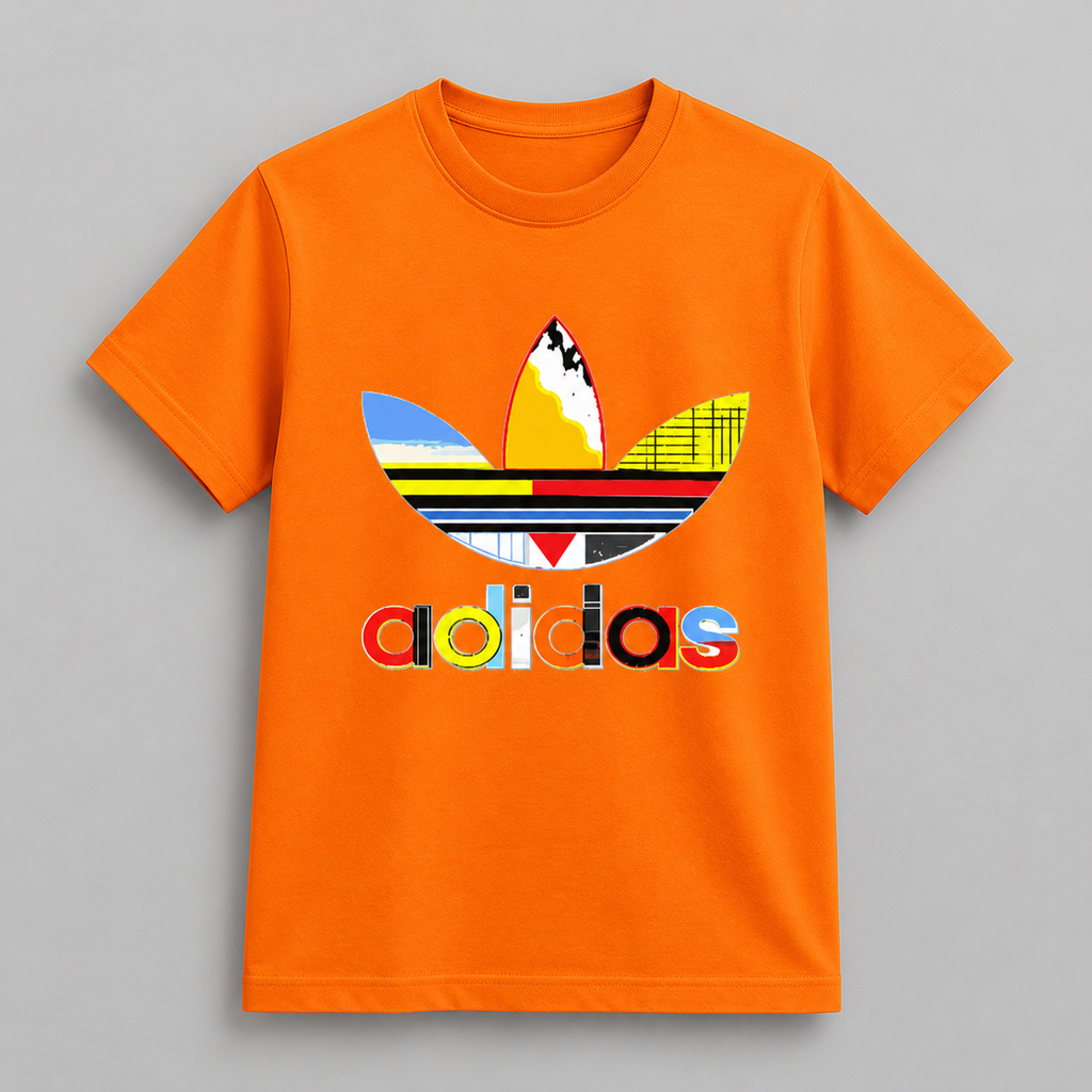 Adidas colorful Logo T-Shirts