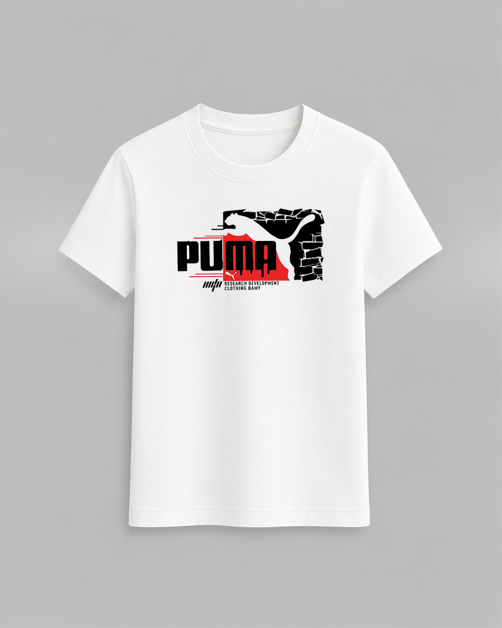 Puma T-Shirt – 100% Cotton
