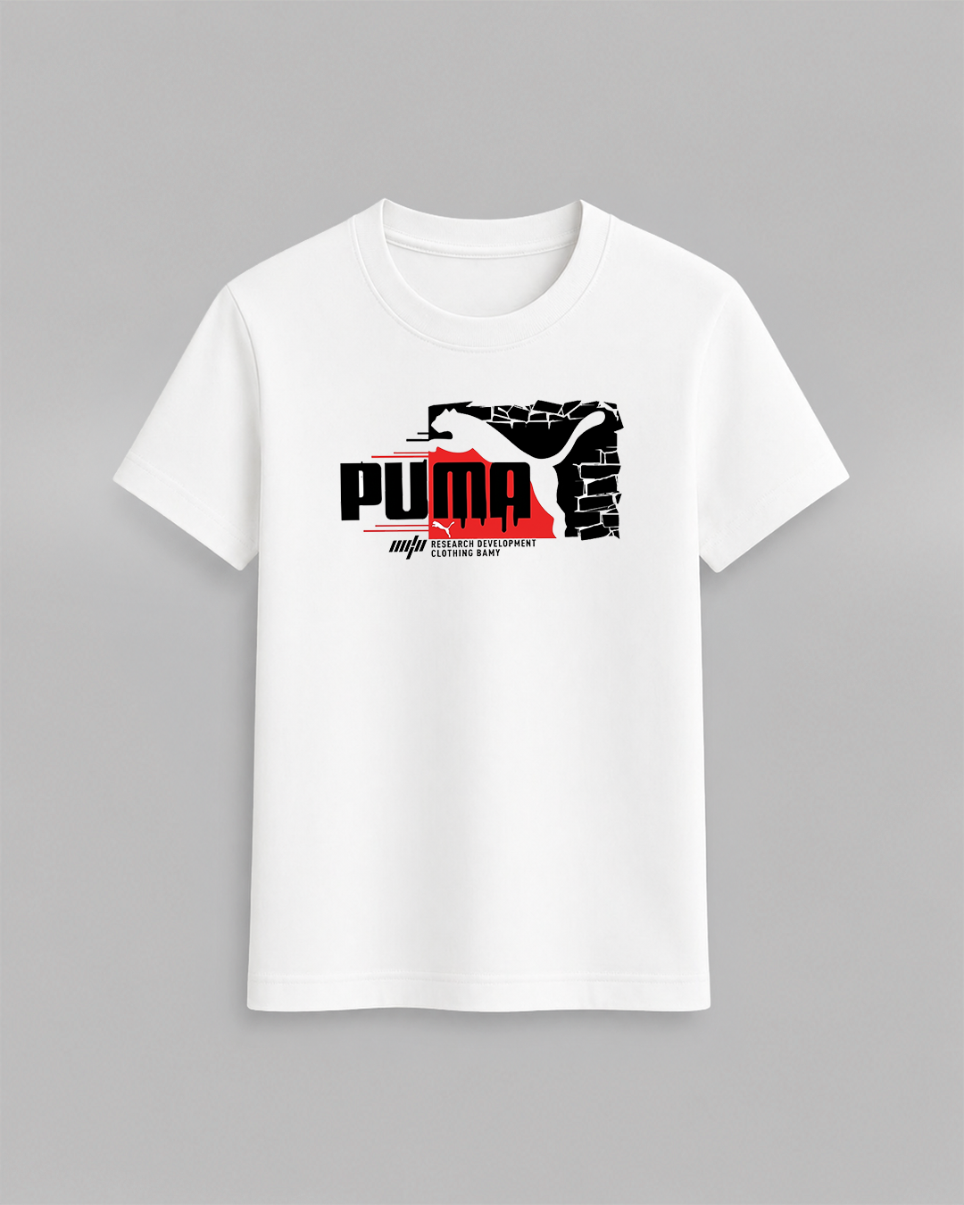 Puma T-Shirt – 100% Cotton