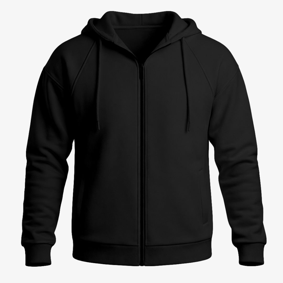 Milton Hoodie with Zipper 100% Cotton.