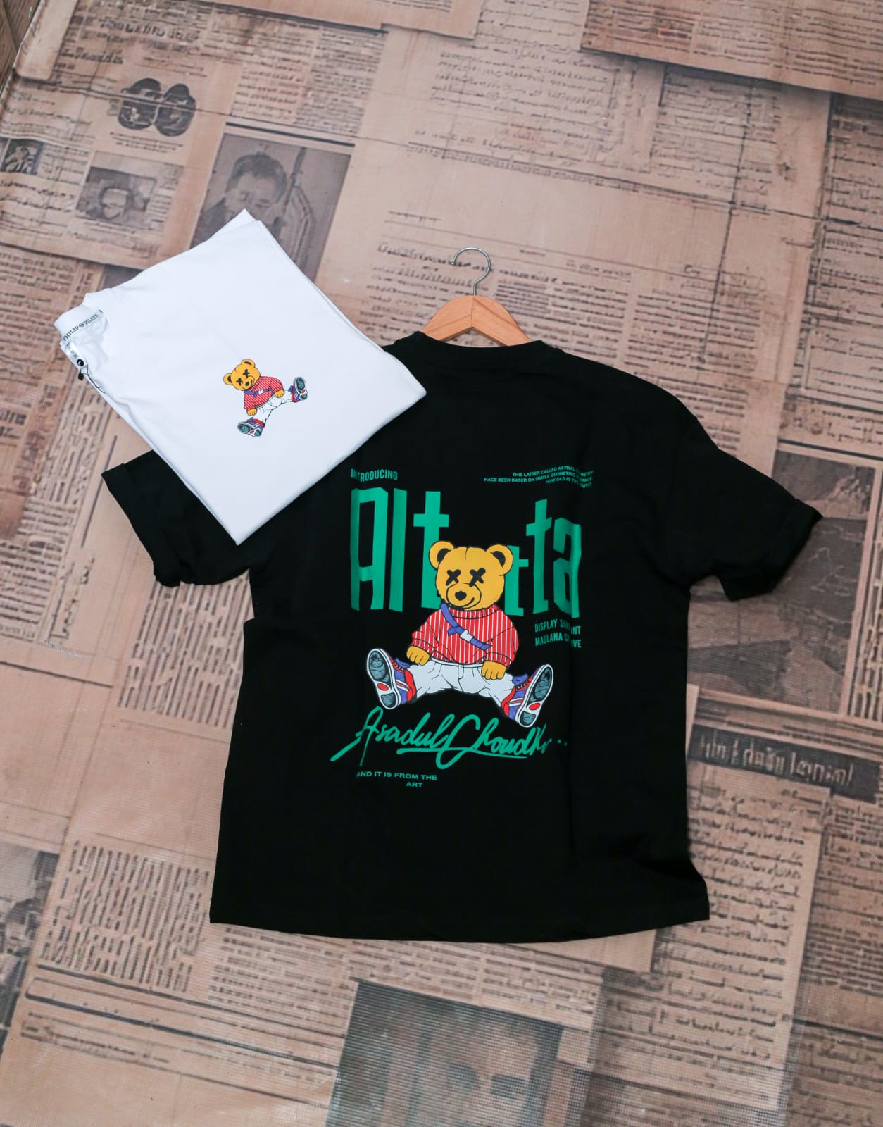 Panda Alta (oversize) T-shirt – 100% Cotton