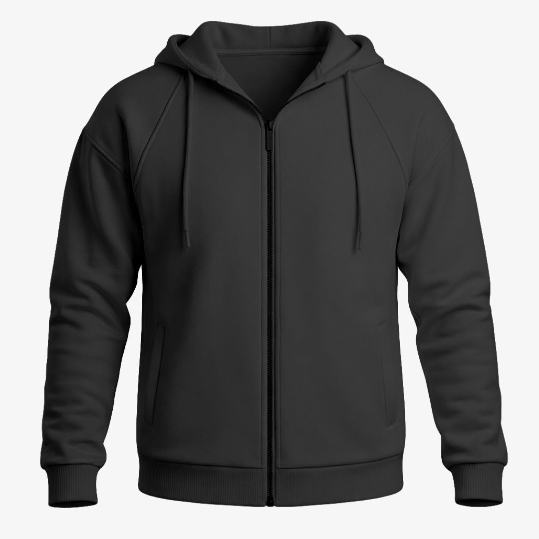 Milton Hoodie with Zipper 100% Cotton.