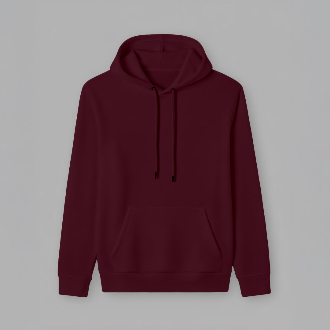 Burgundy Stylish - Winter Regular Fit Hoodie